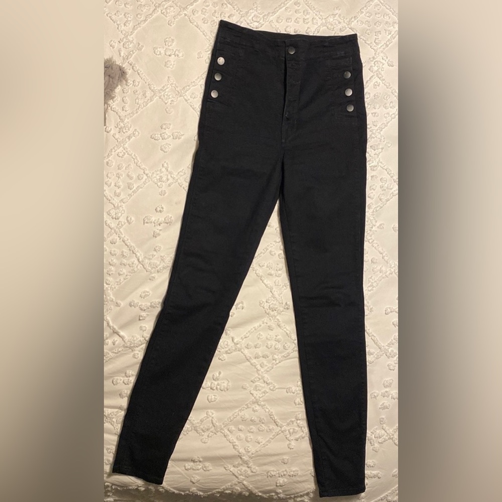 J Brand Natasha Black skinny Jean